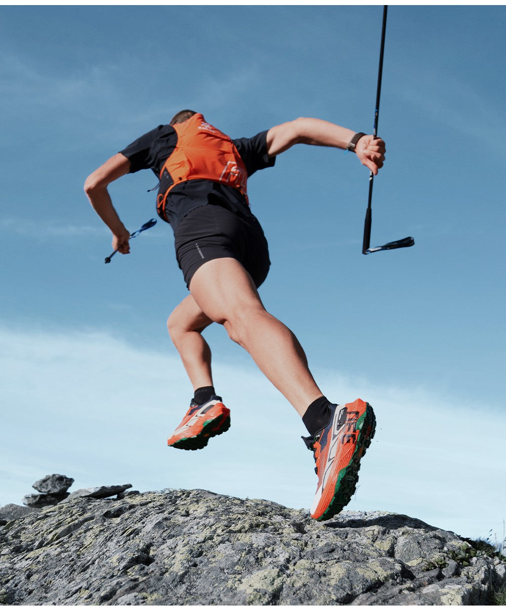 KAILAS FUGA AIR 8L Unisex Travel Marathon Trail Running Hiking Cycling Backpacks  with Dual Soft Water Bottles KA2554005