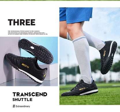 New Men Football Boots Men Soccer Shoes Adults Society Football Cleats Ultralight Training Soccer Sneakers Outdoor Lagre Size 47