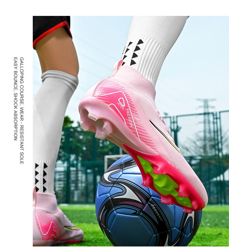 TF/FG Men Soccer Shoes Society Cleats Professional Indoor Football Field Boots Fast Training Outdoor Football Shoes Sneaker