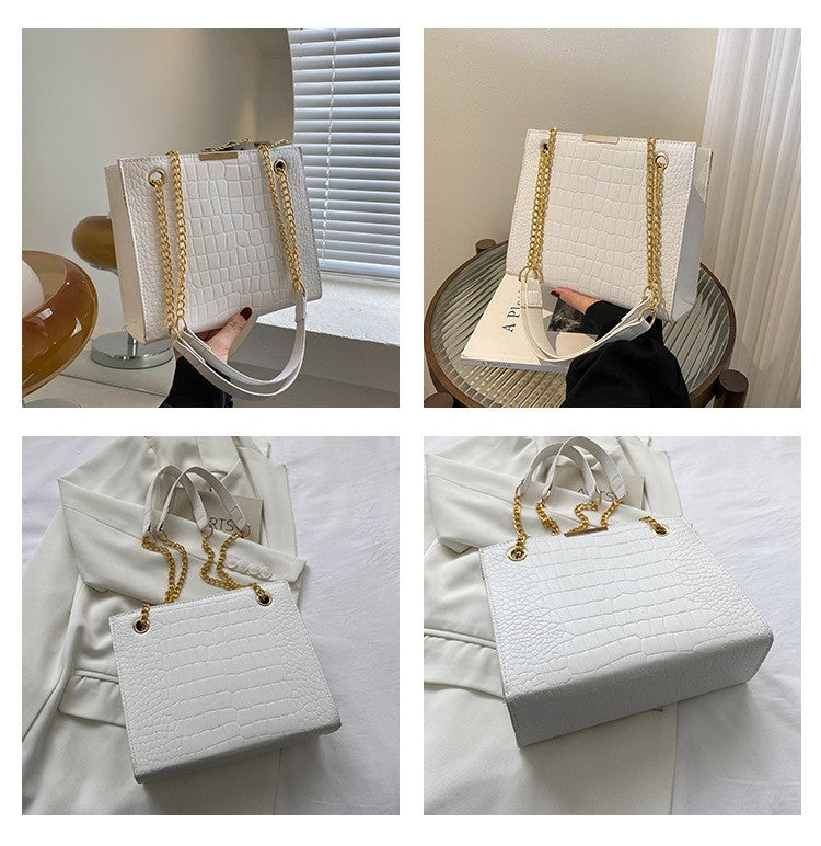 2025 Fashion Luxury Female Crossbody Bags for Women Designer Shoulder Bag Chain Solid Color Messenger Bag Handbags