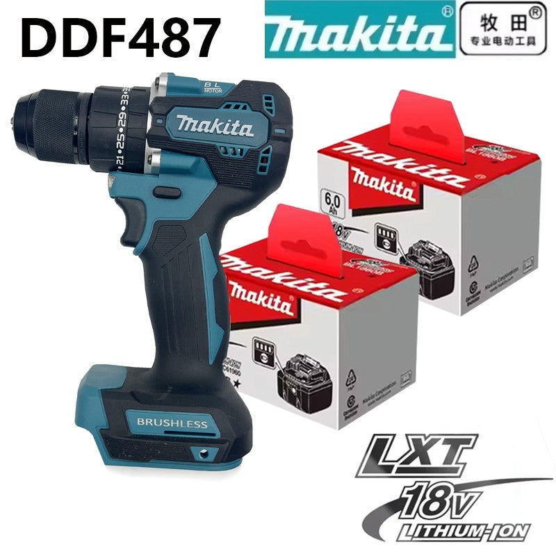 Bateria Makita 18V para ferramentas elétricas Makita 18V A bateria recarregável DDF487 18V Makita BL1860B pode substituir a BL1850B LXT400