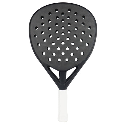 Raquetes de Padel de Carbono Profissionais 3K/12K para Homens, Superfície Áspera com Núcleo de Espuma de Memória Macia em EVA para Treinamento