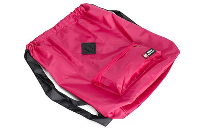 Mochila de Cordão Oxford para Exterior Unissex Bolsa Leve de Nylon Esportiva de Viagem de Grande Capacidade Versátil
