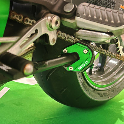 Para KAWASAKI Z 650 800 900 1000 Z900 Z650 RS Z1000 SX Ninja 650 1000 Acessórios de Suporte Lateral Ampliado para Motocicleta