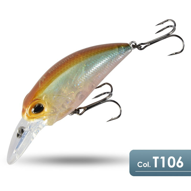 MEREDITH JERK CRANK M65 8A 14g Hot Model Isca de Pesca Artificial Rígida 11 Cores Wobbler Minnow Profissional de Qualidade Profundidade 2.0-2.5m