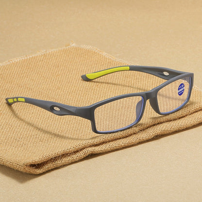 Fashion Reading Glasses Man Sport Non-Slip Anti Blue Light Women Style High Definition Computer Eyeglass+1.0+2.0+3.0+4.0