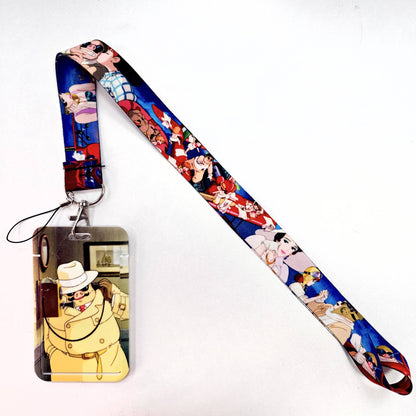 Cordões de Anime Chaveiro de Celular Animado Crachá de Identificação Acessórios de Joias DIY Atacado
