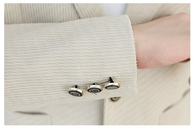 Blazer's New Men's Fashion Outdoor Travel Camping Youth Wedding Hosting Campus Slimming Casual Solid Color Korean Version Blazer