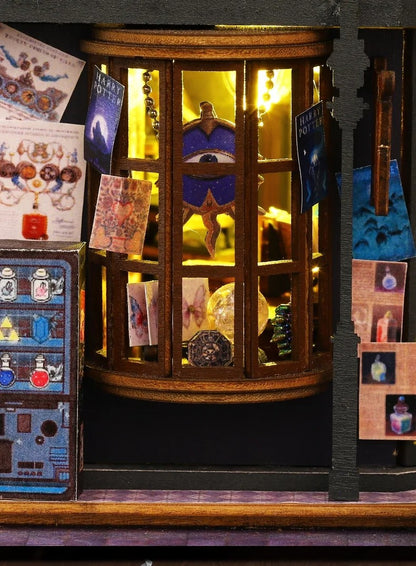 2014 New DIY Big Doll House Wooden Case Miniature Furniture Dollhouse Toys for Children Birthday Gifts