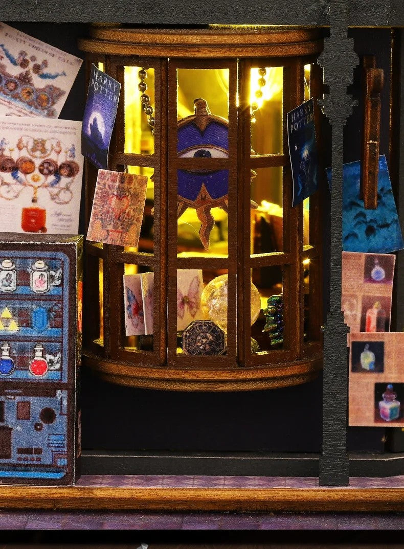 2014 New DIY Big Doll House Wooden Case Miniature Furniture Dollhouse Toys for Children Birthday Gifts