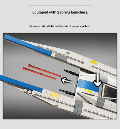LEGO Building Blocks for Star Wars LG-75399U Wing Fighter, Boys' and Children's Toys, Birthday and Christmas Gifts