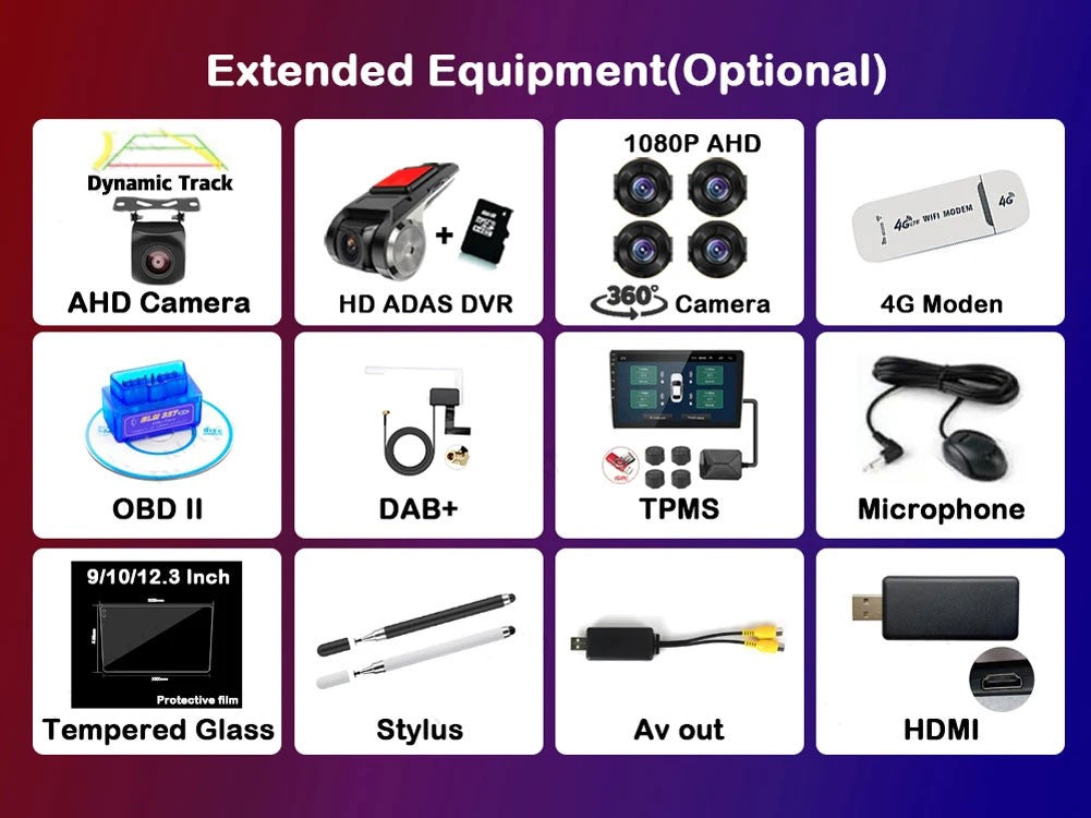 Android 15 For Toyota Hilux 2015-2023 RHD  2K QLED Android Car Radio Multimedia Video Player stereo CarPlay Dsp Head Unit