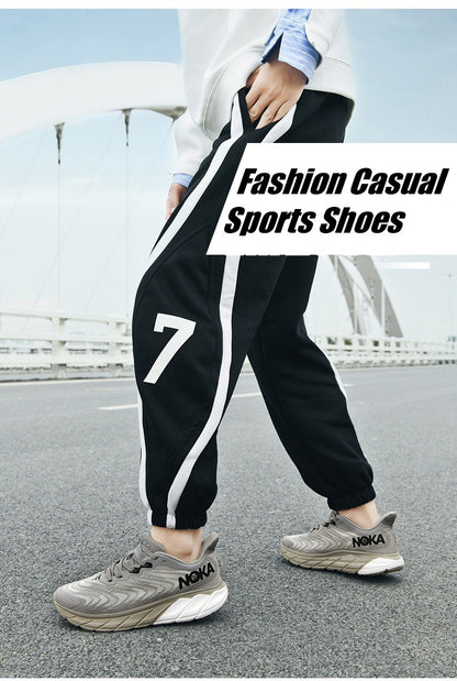 TQBQQ Men's Running Shoes Lightweight Breathable Comfortable Cushioned Sneakers for Walking Gym Casual Wear Athletic Shoes