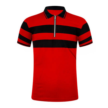 2025 Men's Summer Short Sleeve Polo Shirts Casual Breathable Comfortable Polo Shirt Print High Quality Male T-Shirt Dropshipping
