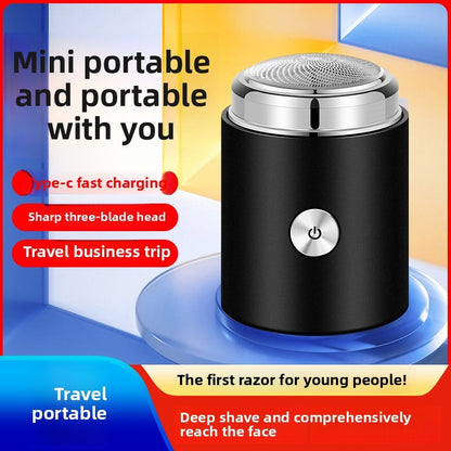 Men's shaver USB charging wireless stainless steel blade ultra long standby portable shaver waterproof travel shaver