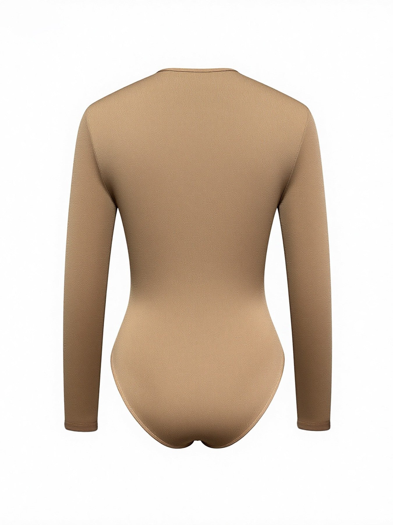 2025 Spring Autumn Deep V Neck Long Sleeve Bodysuits Women Fashion Solid Slim Fit Pleated T-Shirt Casual Female Jummsuits Tops