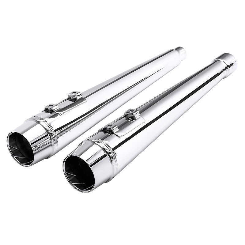 Motorcycle Megaphone Tappered Slip On Exhaust Pipes For Harley Touring Road King Road Glide 2017-2023