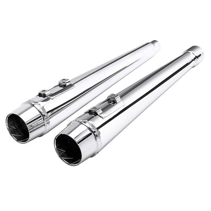 Motorcycle Megaphone Tappered Slip On Exhaust Pipes For Harley Touring Road King Road Glide 2017-2023