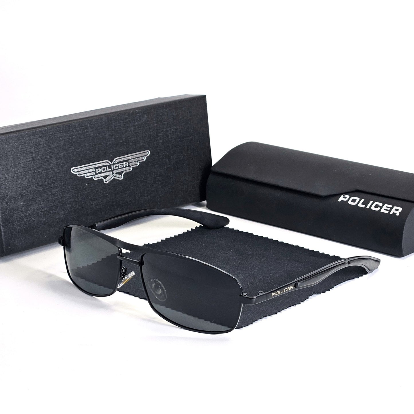 Audi Polarized UV400 Driving Sunglasses for Men/Women Square Frame Glasses Wholesale Gift for Auto Enthusiasts 557