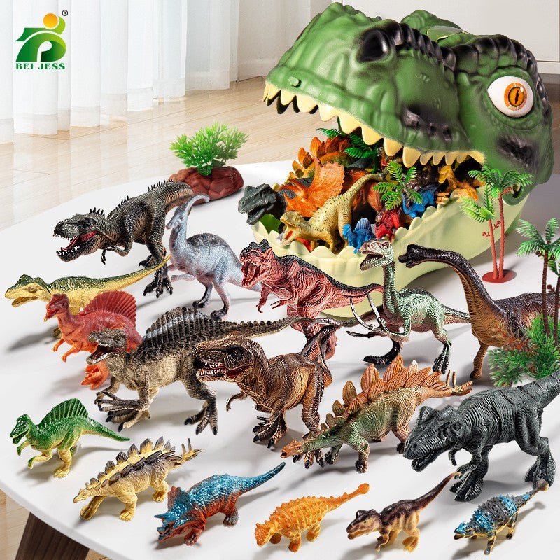 Brinquedo de Dinossauro de Simulação para Menino, Modelos Jurássicos, Figuras de Ação em PVC, Tiranossauro, Mundo Animal, Parque, Presente para Crianças de 3 Anos