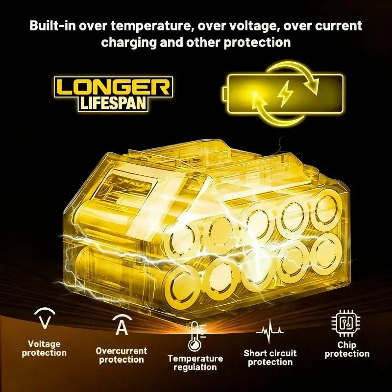 Bateria Original DEWALT 20V/60V 9000mAh? Bateria dewalt 18v? Bateria de Ferramentas Elétricas DCB200 DCB205 DCB206 DCB209? Carregador dewalt 20V