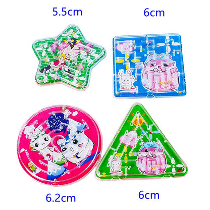 30/50 Pcs Fun Four Styles Track Bead Maze Toy Kids Birthday Party Baby Shower Gift Christmas Gift Carnival Gift Classroom Prize