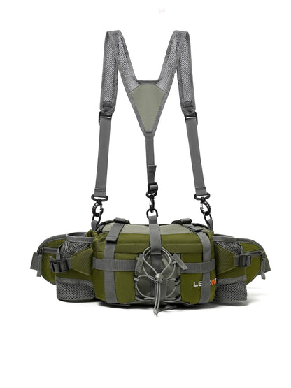 Outdoor Sports Waist Bag Hiking Cycling Climbing Storage Bag Versatile Travel Mountaineering Waist Bag