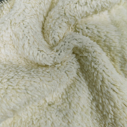 Fleecing Lamb Wool Outerwear Plush Pants Drawstring Thickened Sweatpants Gold Trimmed Casual Long Pants Women Clothing Winter