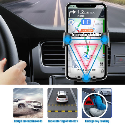 Gravity ABS Vehicle GPS Mobile Phone Holder Car Accessories For Geely Coolray Geometry C GX3 Emgrand EC7 LC Panda Tugella