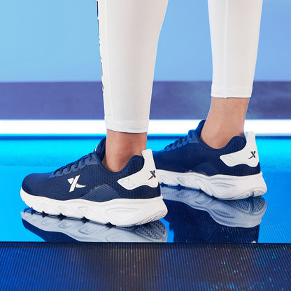 Tênis de Corrida Masculino Xtep Primavera 2025 Calçado Esportivo Absorvente de Suor Tênis Esportivo Esportivo Resistente ao Desgaste com Estabilidade 880119115131