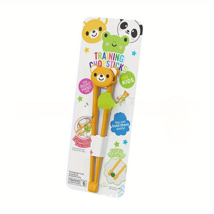 1 Pair of Baby Training ChopsticksChildren's Practice ChopsticksInfant Learning to Eat