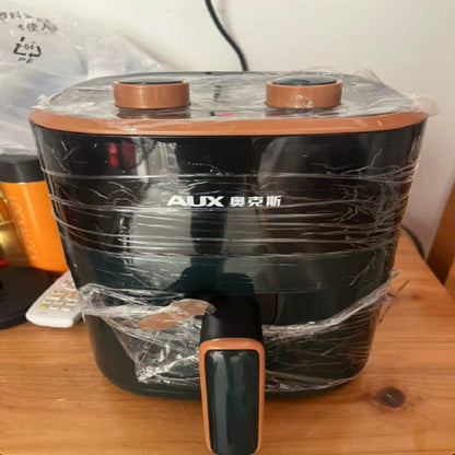220V AUX Air Fryer and Oven Combo: Multifunctional, Fully Automatic, No Oil Technology, Easy-to-clean DD