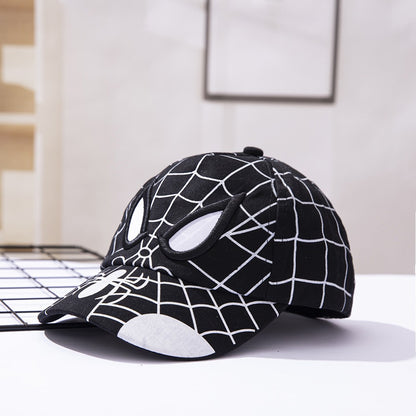 Boné de beisebol Homem-Aranha 2-8 anos Boné de beisebol infantil Hip Hop Street Snapback Homem-Aranha Desenho Animado Chapéu de Sol Viagem Presente de Aniversário Infantil