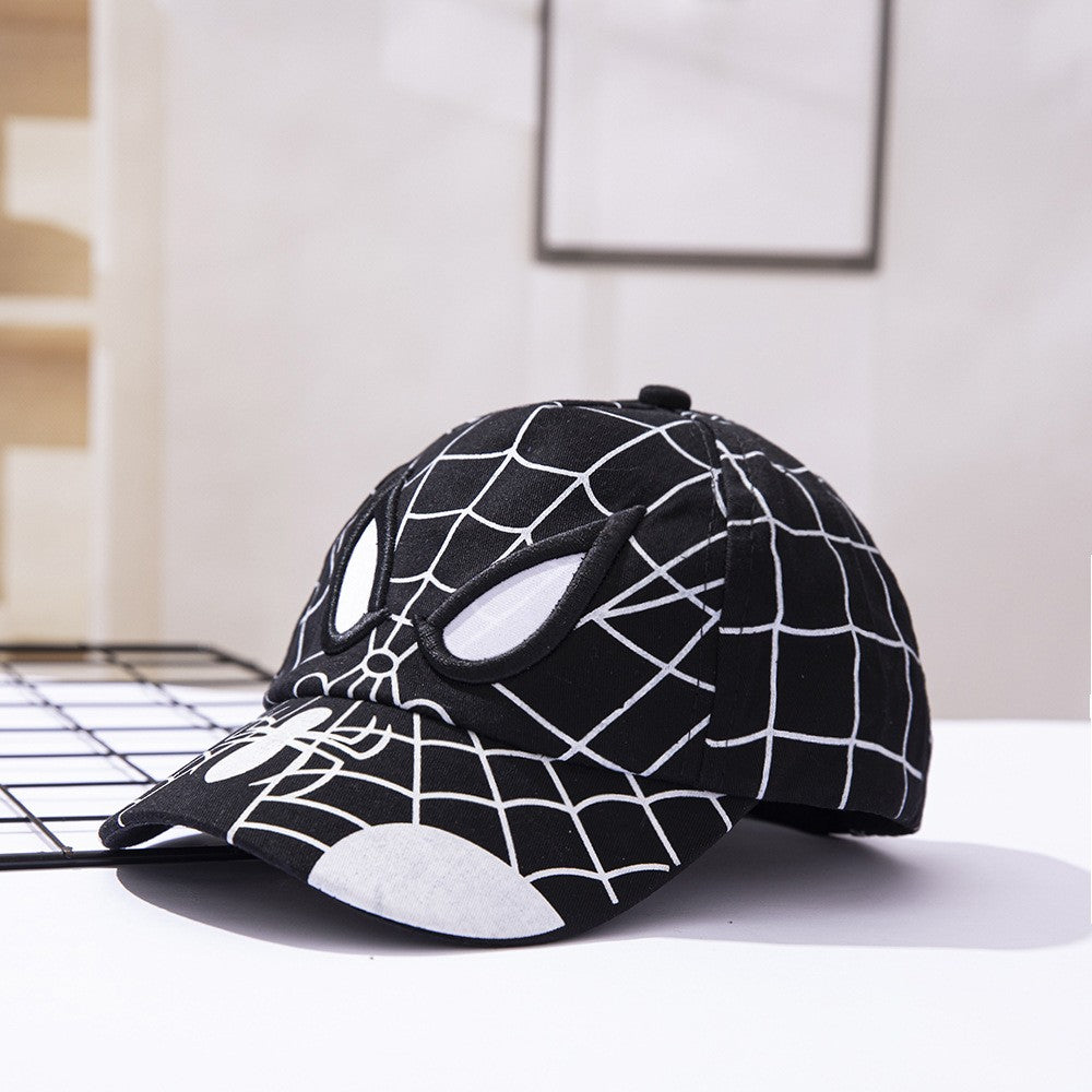 Boné de beisebol Homem-Aranha 2-8 anos Boné de beisebol infantil Hip Hop Street Snapback Homem-Aranha Desenho Animado Chapéu de Sol Viagem Presente de Aniversário Infantil