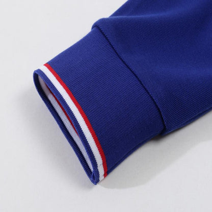 Men's and women's breathable cotton long sleeved polo shirts, T-shirts, printed logos, embroidered work clothes, customized