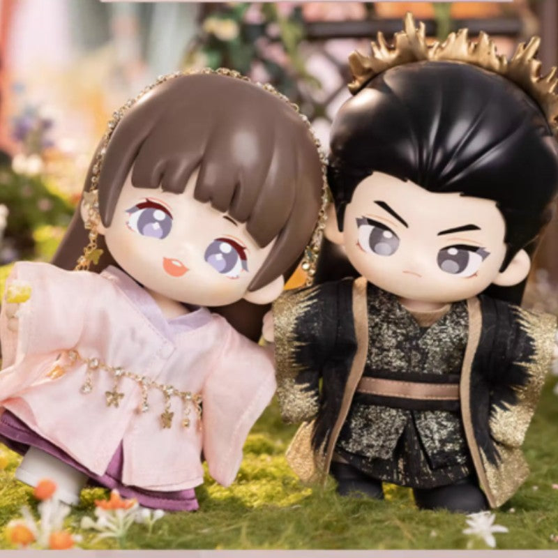Em estoque 18cm Cang Lan Jue Oficial Xiao Lanhua Dongfang Qingcang Love Between Fairy And Devil Modelo de Figura Oficial Mini Fofo