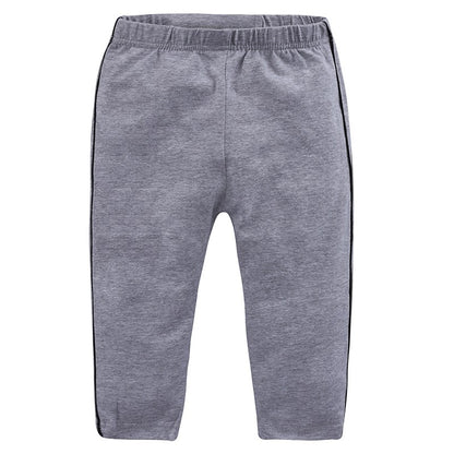 Toddler Trousers Summer 0-3 Year Slim Pants Newborn Stretch Trousers Solid Color Infant Clothing for Kids Baby Boys Girl Clothes