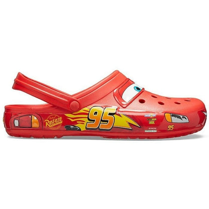 Disney Mcqueens Pixar Desenho Animado Chinelos Sólidos Impermeáveis Sandálias ao Ar Livre Casuais Respiráveis com Tira no Tornozelo Sapatos de Eva Presente