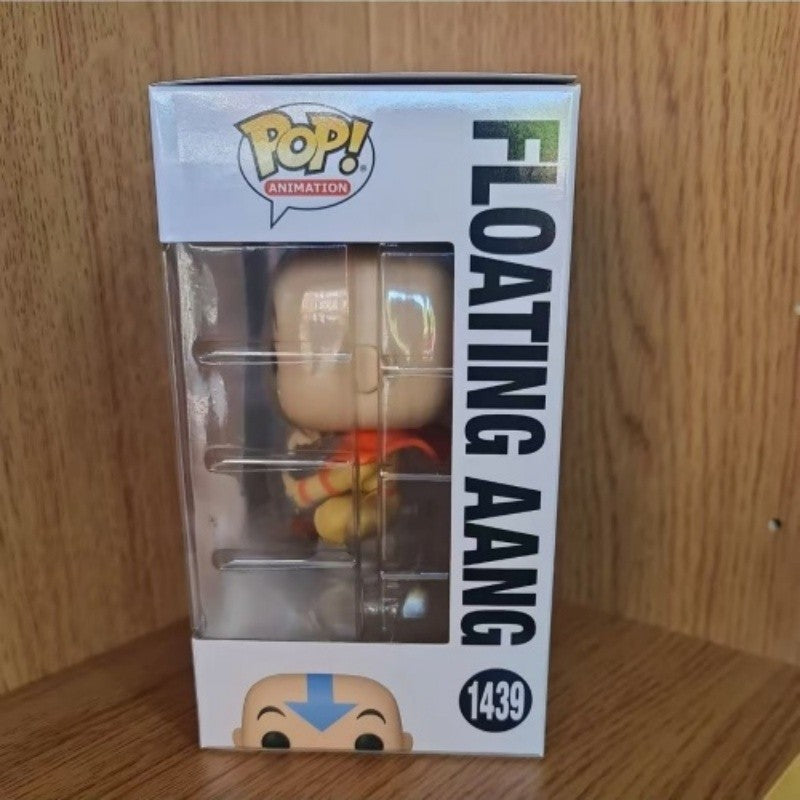 Funko Pop Avatar: A Lenda de Aang Action Doll Modelo Aang Flutuante 1439 Escultura de Vinil Edição Limitada para Presente