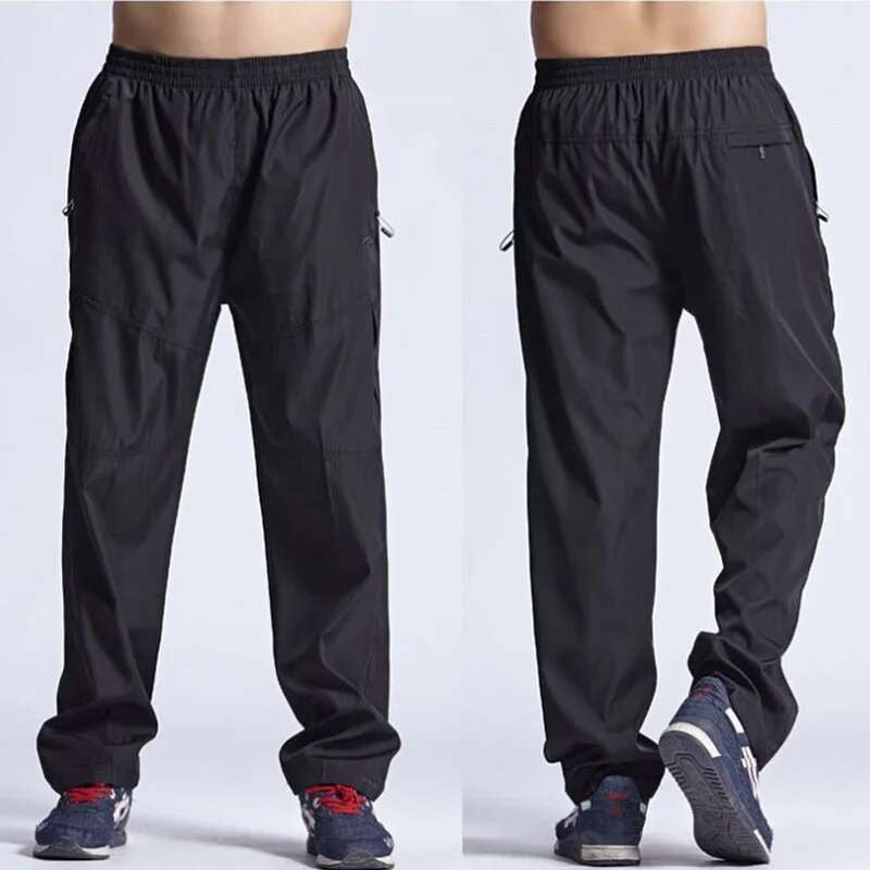 2025 Sportswear Joggers Outside Men's Casual Pants Quickly Dry Breathable Male Pants Men Trousers & Sweatpants Active Pants 6XL