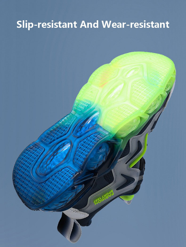 New Children's Leather Casual Shoes For Boy Girls Outdoor Running Sneakers Breathable Mesh Kids School Walking Sport Non Slip