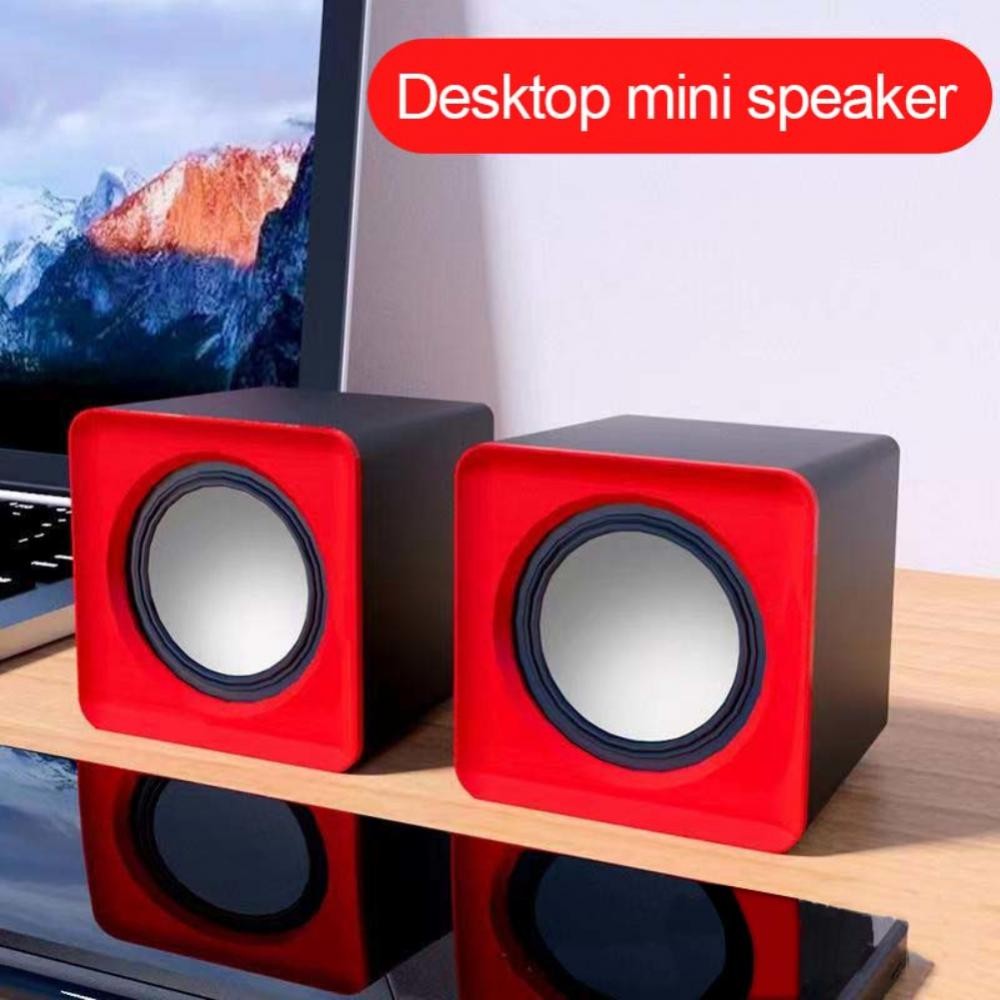 Caixa De Som PC Para Computador Portátil Laptop Notebook Desktop Mini Caixa De Som Música Bocina Coluna Acústica Sistema de Áudio