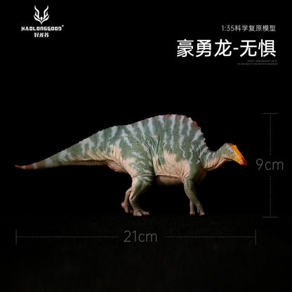 HaoLongGood Ouranosaurus Hadrosaurus Dinossauro Jurássico Modelo Brinquedos 1/35