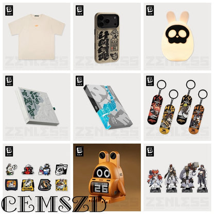 [Genuine] Anime Gift Box Set Official Game Genshin Impact Honkai Star Rail Zenless Zone Zero Honkai Impact 3RD&Tears of Themis