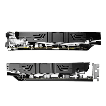 Placa de Vídeo MLLSE RX 5500xt 8gb Gaming 7NM 128bit GDDR6 8 pinos PCI Express 4.0 x 8 1717MHz HDMI*1 DP*3 Desktop