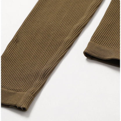 Spring Seamless One-Piece Yoga Suit Dance Belly Tightening Fitness Workout Set Stretch Bodysuit Gym Clothes Push Up Sportswear