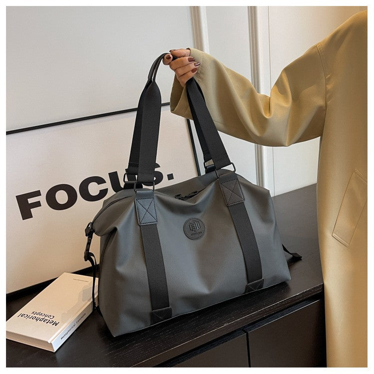 Travel bag Men's and women's tote bag Large capacity travel duffel Yoga exercise  Oxford cloth waterproof fitness bag