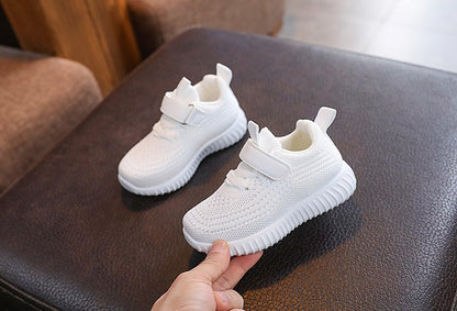 Spring Kid Shoes New Fashion Versatile Girl Sneakers Comfort Soft Sole Anti Slip Simple Boy Shoe Breathable Classic Casual Shoes