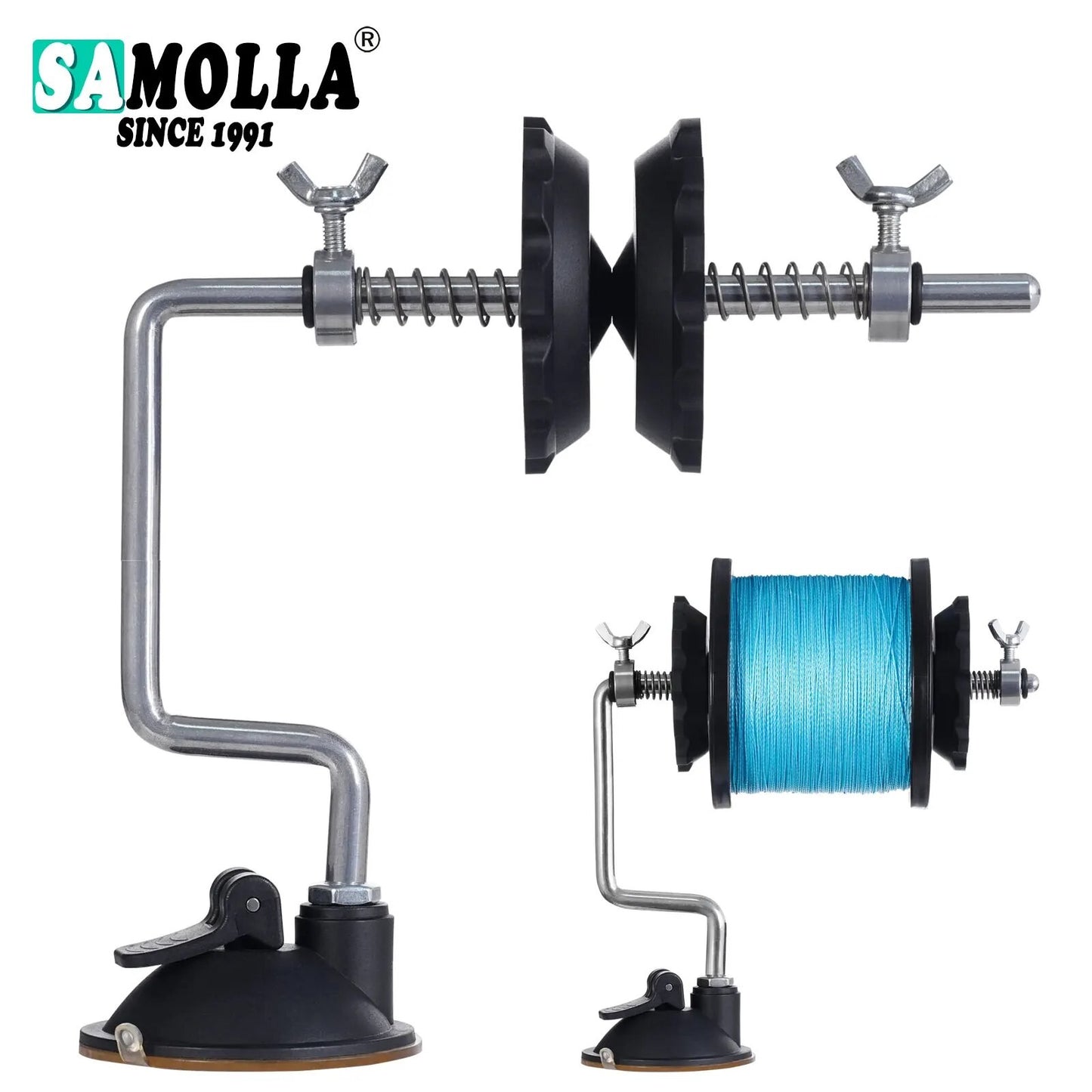 Novo enrolador de linha de pesca para carretel de arremesso e molinete, portátil, enrolador de linha, máquina de carretilha, ferramentas de pesca.