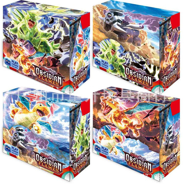 360 Cartas Pokémon Evoluções Prismáticas Escarlate Violeta 151 Tempestade Prateada Destinos de Paldea Cartas de Troca de Batalha de Booster em Inglês